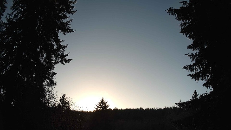 Pacific Northwest skyline timelapse frame from Dec 26th, 2025 at 3:15 PM