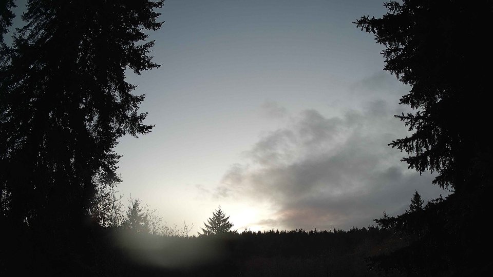Pacific Northwest skyline timelapse frame from Dec 26th, 2025 at 4:30 PM