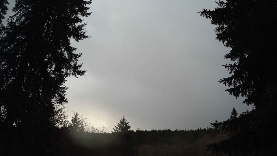 Pacific Northwest skyline timelapse frame from Dec 26th, 2025 at 4:45 PM