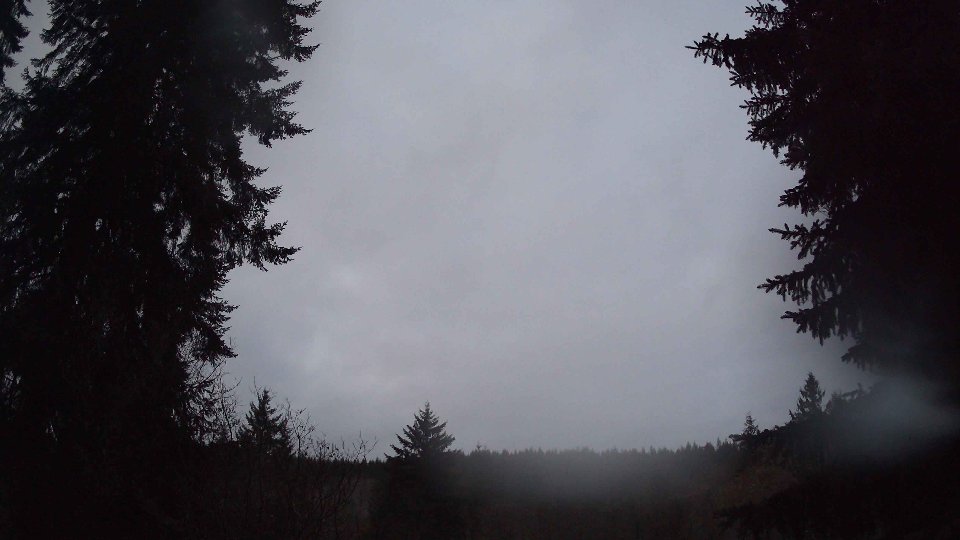 Pacific Northwest skyline timelapse frame from Dec 27th, 2025 at 7:30 AM