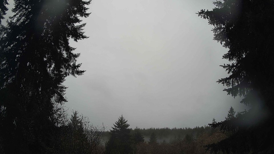 Pacific Northwest skyline timelapse frame from Dec 27th, 2025 at 9:00 AM