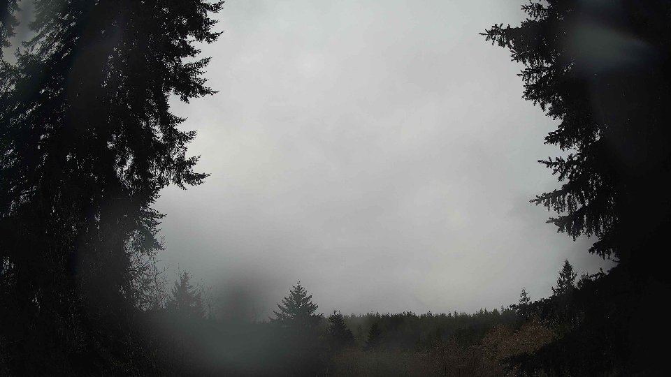 Pacific Northwest skyline timelapse frame from Dec 27th, 2025 at 10:45 AM