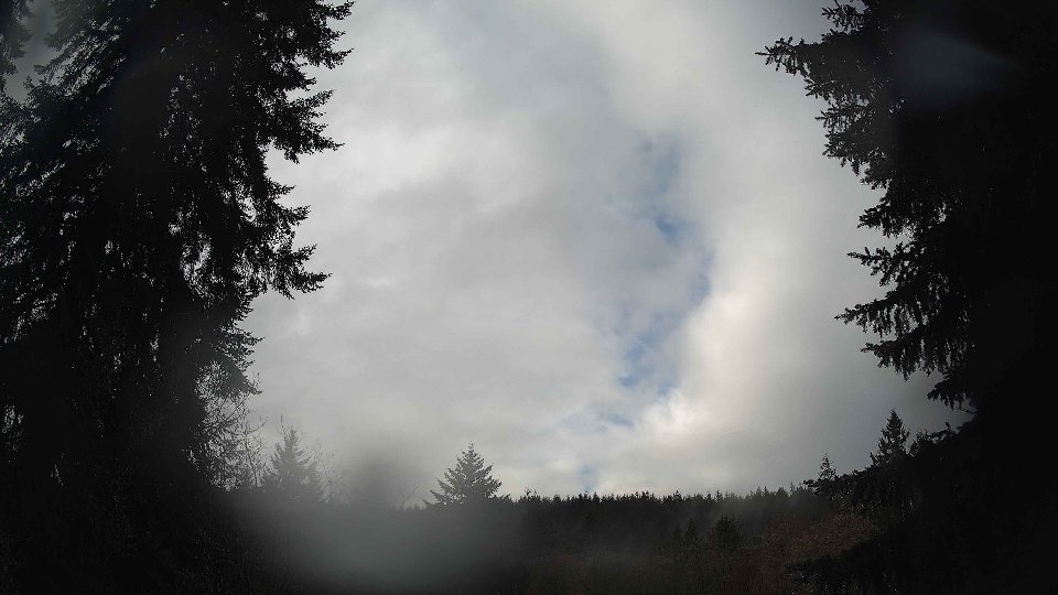 Pacific Northwest skyline timelapse frame from Dec 27th, 2025 at 11:00 AM