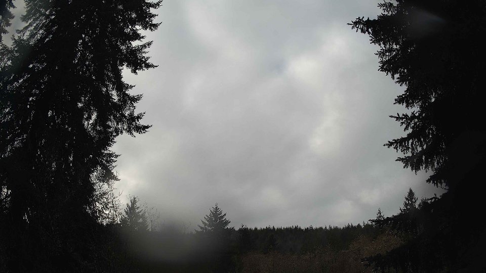 Pacific Northwest skyline timelapse frame from Dec 27th, 2025 at 11:30 AM