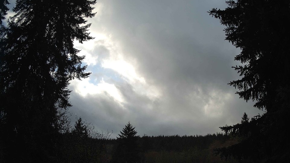 Pacific Northwest skyline timelapse frame from Dec 27th, 2025 at 3:00 PM