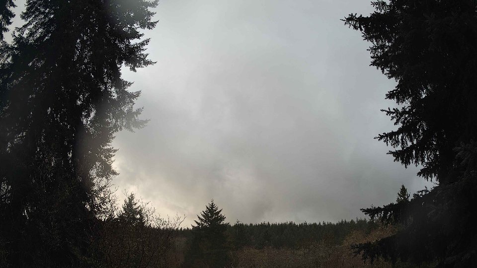 Pacific Northwest skyline timelapse frame from Dec 27th, 2025 at 3:15 PM