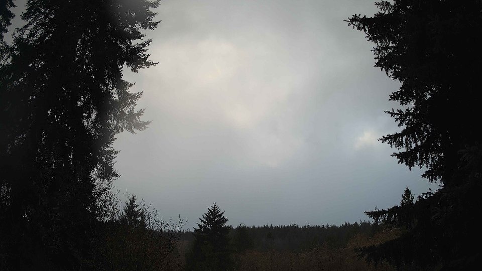 Pacific Northwest skyline timelapse frame from Dec 27th, 2025 at 3:30 PM