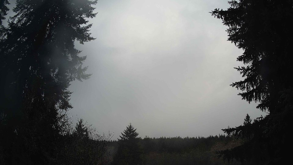 Pacific Northwest skyline timelapse frame from Dec 27th, 2025 at 4:00 PM