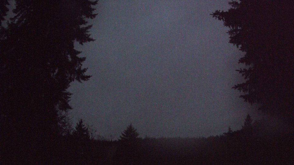 Pacific Northwest skyline timelapse frame from Dec 27th, 2025 at 7:12 AM