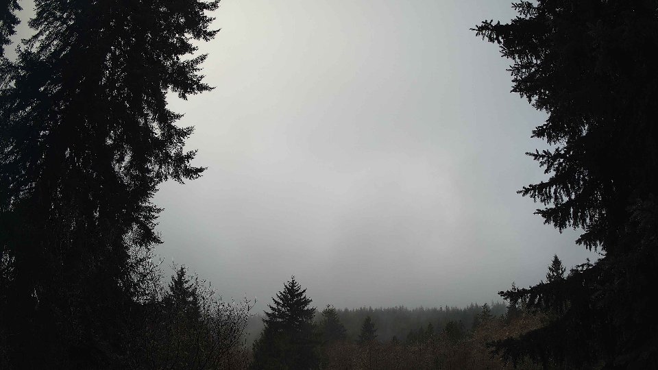 Pacific Northwest skyline timelapse frame from Dec 28th, 2025 at 10:15 AM