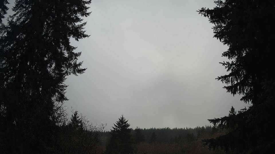 Pacific Northwest skyline timelapse frame from Dec 28th, 2025 at 2:00 PM