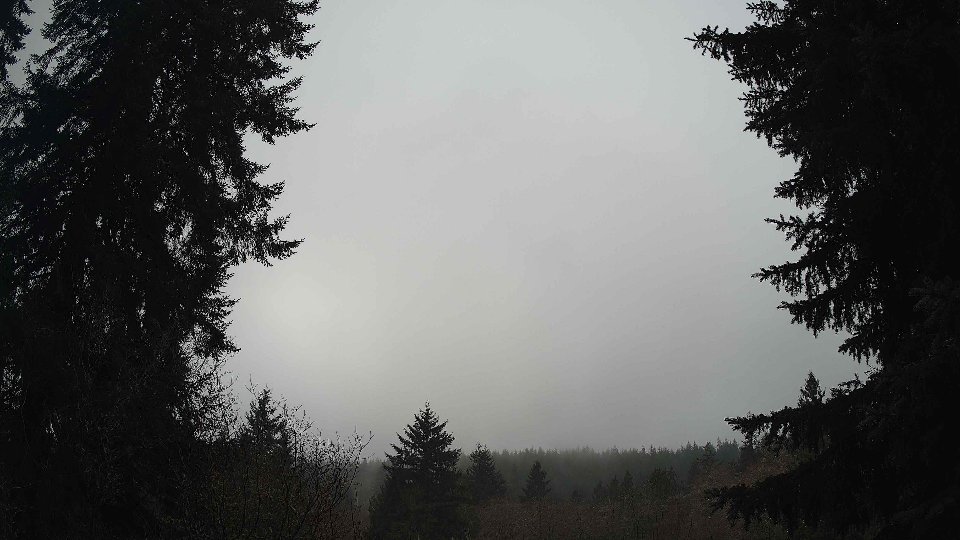 Pacific Northwest skyline timelapse frame from Dec 28th, 2025 at 2:15 PM