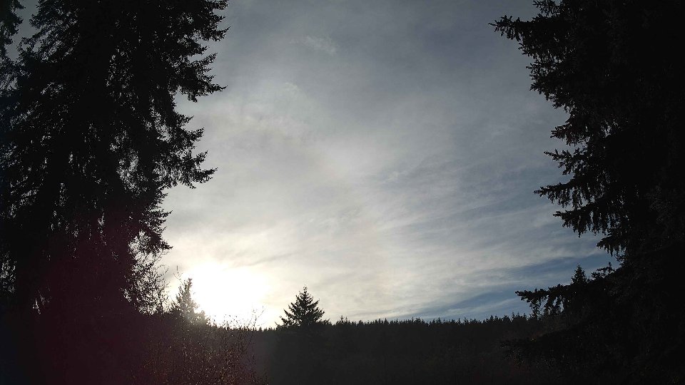 Pacific Northwest skyline timelapse frame from Dec 29th, 2025 at 2:30 PM