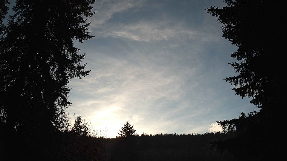Pacific Northwest skyline timelapse frame from Dec 29th, 2025 at 3:15 PM