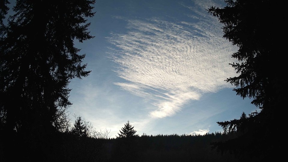 Pacific Northwest skyline timelapse frame from Dec 29th, 2025 at 3:30 PM