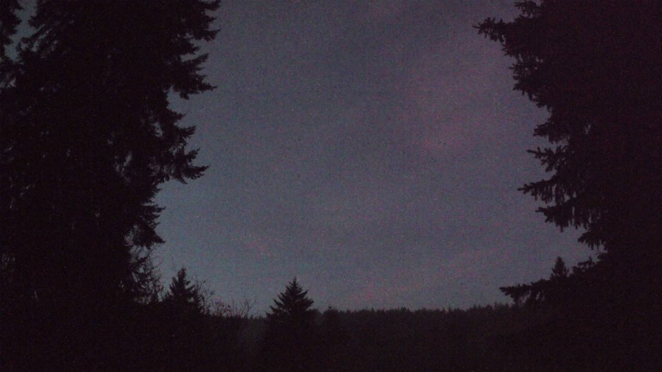 Pacific Northwest skyline timelapse frame from Dec 29th, 2025 at 7:11 AM