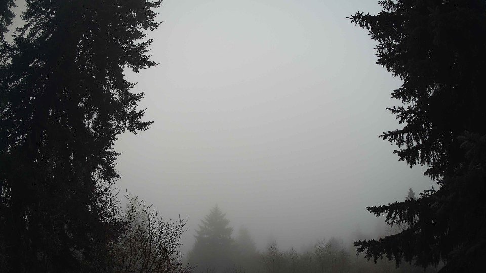 Pacific Northwest skyline timelapse frame from Dec 30th, 2025 at 8:00 AM