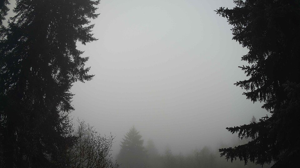 Pacific Northwest skyline timelapse frame from Dec 30th, 2025 at 8:45 AM