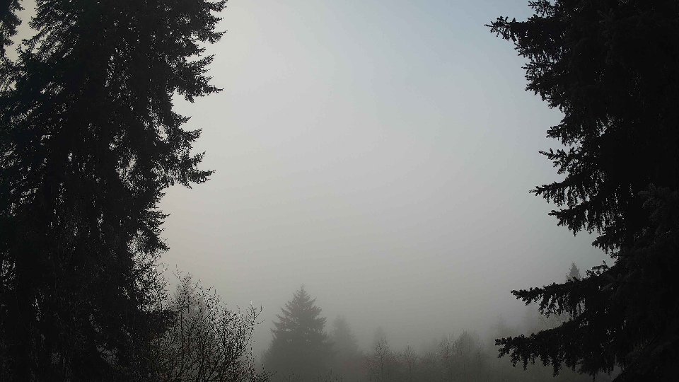 Pacific Northwest skyline timelapse frame from Dec 30th, 2025 at 9:15 AM