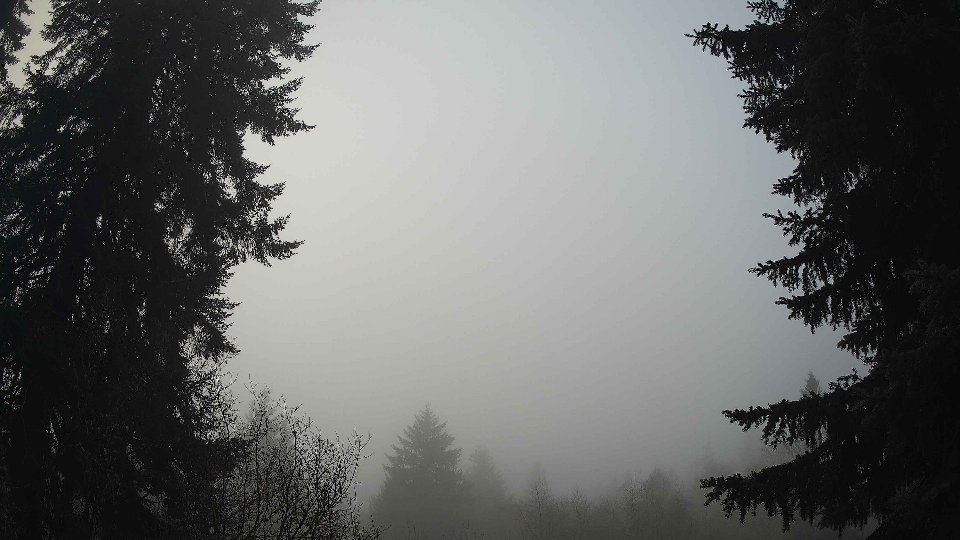 Pacific Northwest skyline timelapse frame from Dec 30th, 2025 at 9:45 AM
