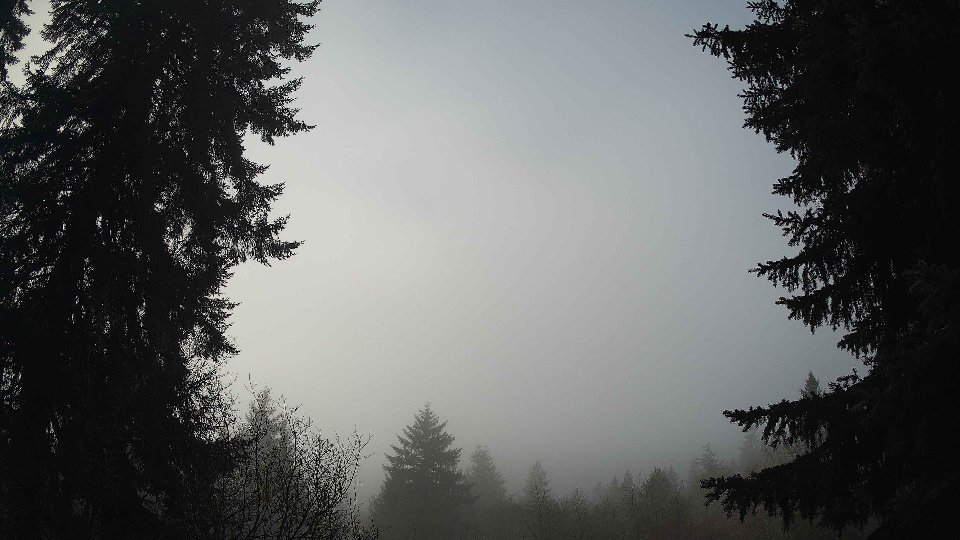 Pacific Northwest skyline timelapse frame from Dec 30th, 2025 at 10:45 AM