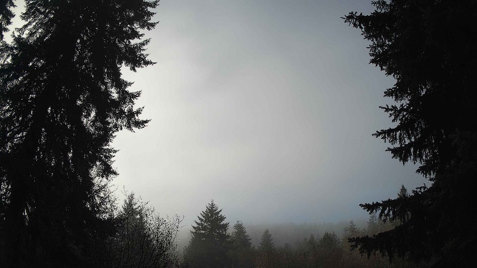Pacific Northwest skyline timelapse frame from Dec 30th, 2025 at 11:15 AM