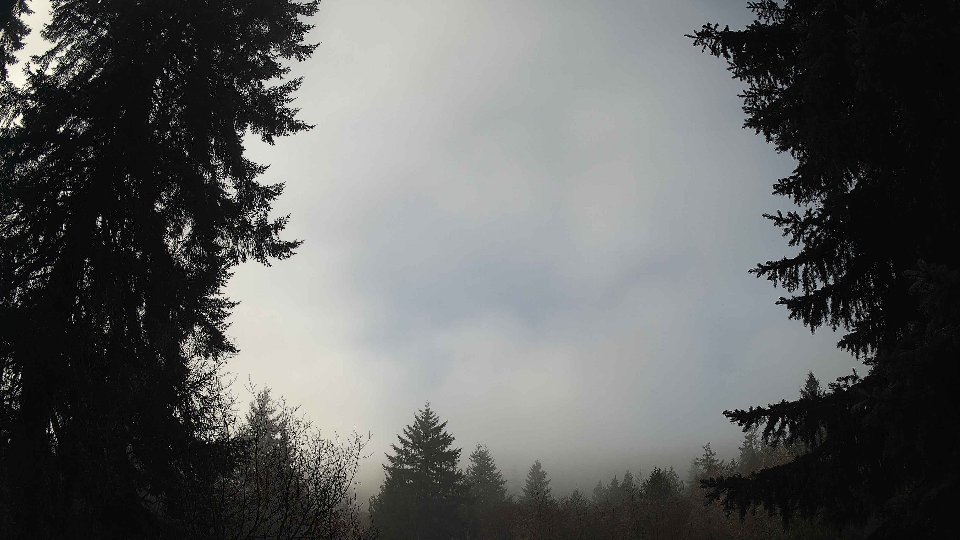 Pacific Northwest skyline timelapse frame from Dec 30th, 2025 at 11:30 AM