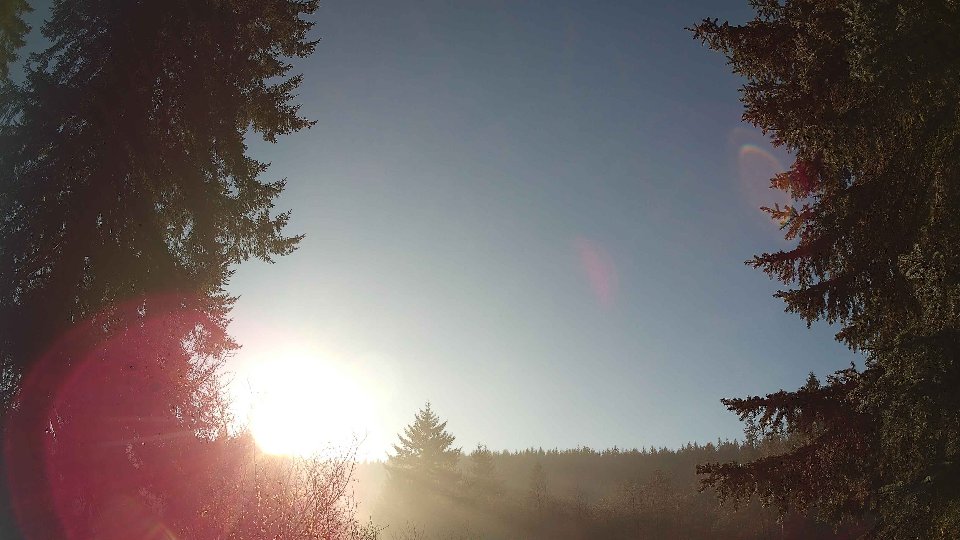 Pacific Northwest skyline timelapse frame from Dec 30th, 2025 at 2:30 PM