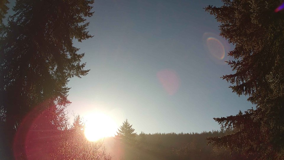 Pacific Northwest skyline timelapse frame from Dec 30th, 2025 at 2:45 PM