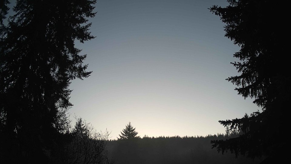 Pacific Northwest skyline timelapse frame from Dec 30th, 2025 at 4:00 PM
