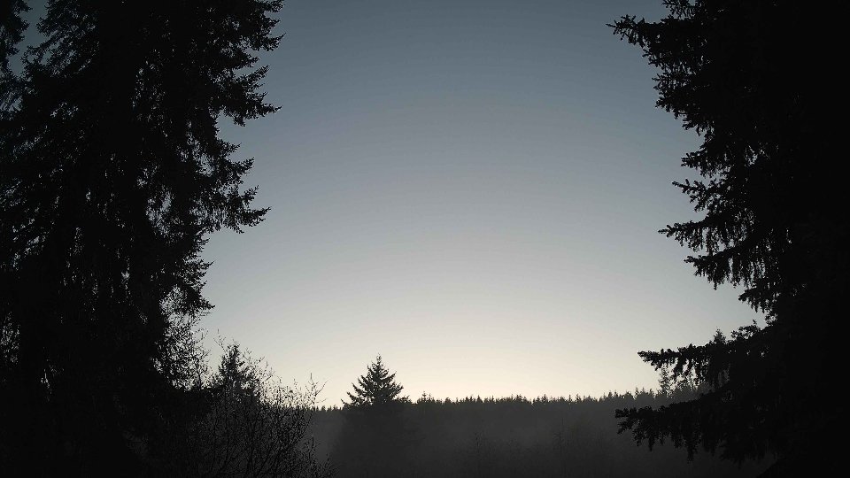 Pacific Northwest skyline timelapse frame from Dec 30th, 2025 at 4:15 PM