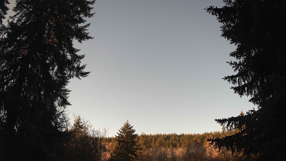 Pacific Northwest skyline timelapse frame from Dec 31st, 2025 at 9:15 AM