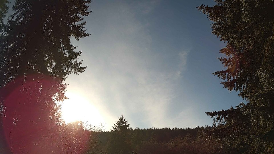 Pacific Northwest skyline timelapse frame from Dec 31st, 2025 at 2:15 PM