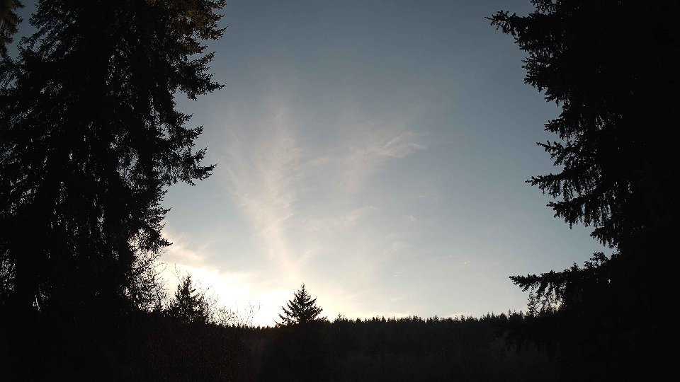Pacific Northwest skyline timelapse frame from Dec 31st, 2025 at 3:15 PM