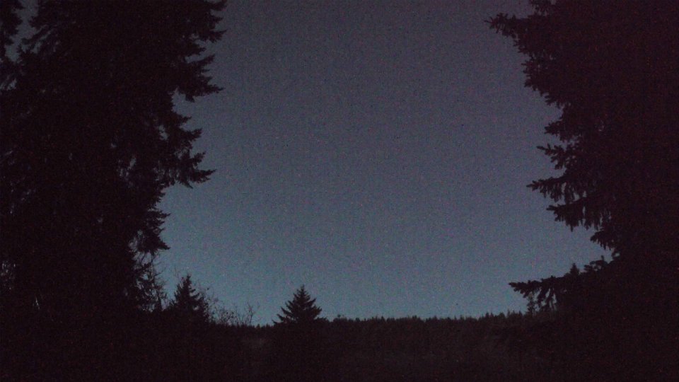 Pacific Northwest skyline timelapse frame from Dec 31st, 2025 at 7:11 AM