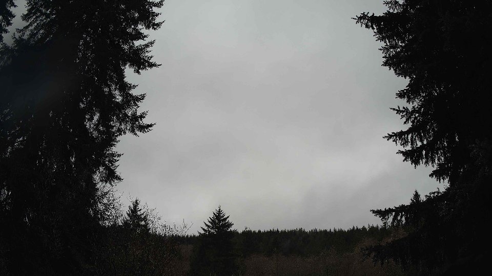 Pacific Northwest skyline timelapse frame from Jan 2nd, 2026 at 12:45 PM