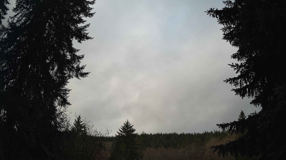 Pacific Northwest skyline timelapse frame from Jan 3rd, 2026 at 10:45 AM