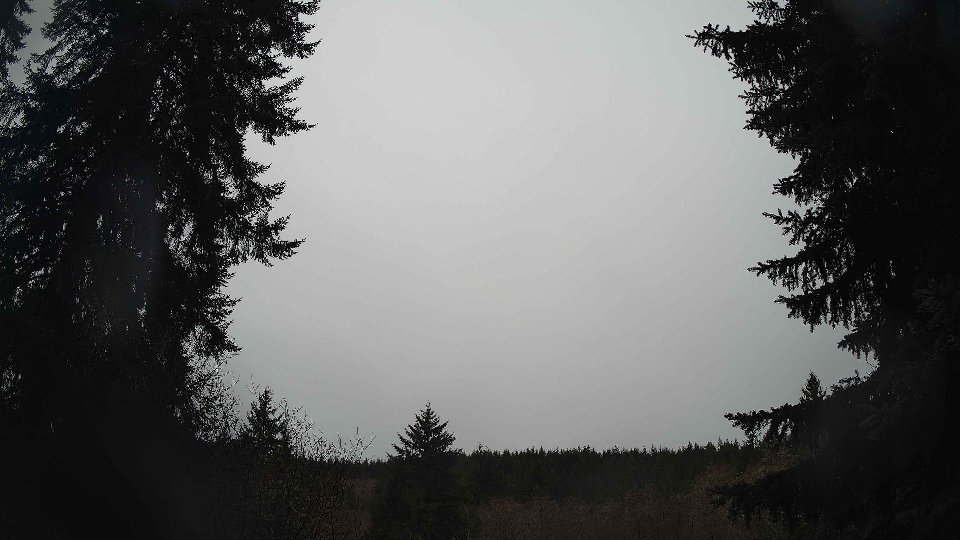 Pacific Northwest skyline timelapse frame from Jan 3rd, 2026 at 1:30 PM