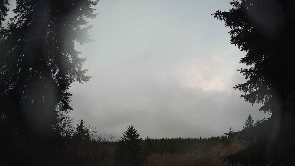 Pacific Northwest skyline timelapse on Jan 4th, 2026 at 8:00 AM