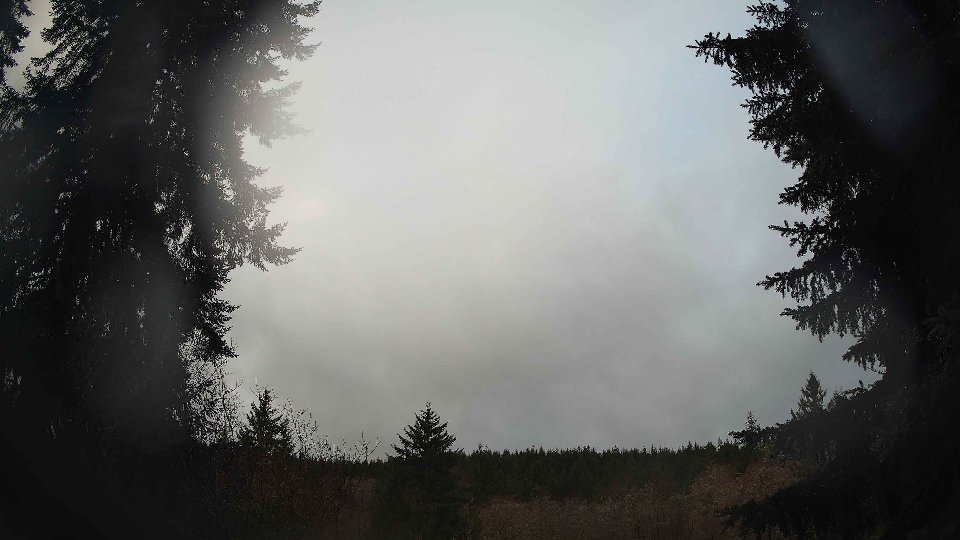 Pacific Northwest skyline timelapse on Jan 4th, 2026 at 8:15 AM