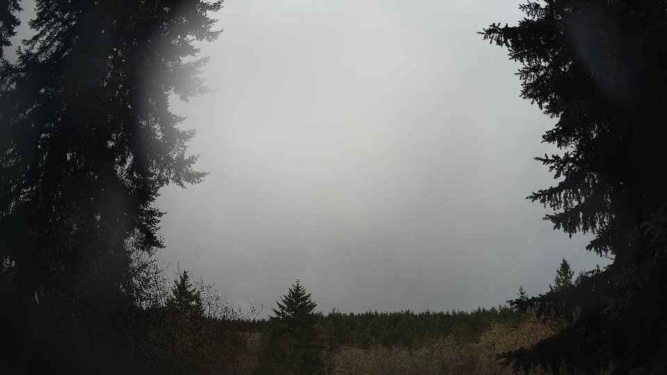 Pacific Northwest skyline timelapse on Jan 4th, 2026 at 8:30 AM