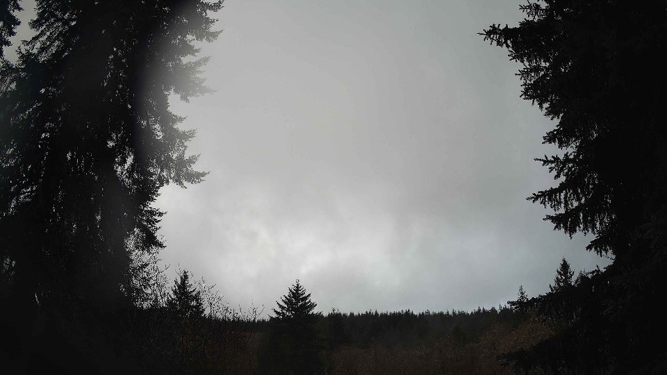 Pacific Northwest skyline timelapse on Jan 4th, 2026 at 8:45 AM