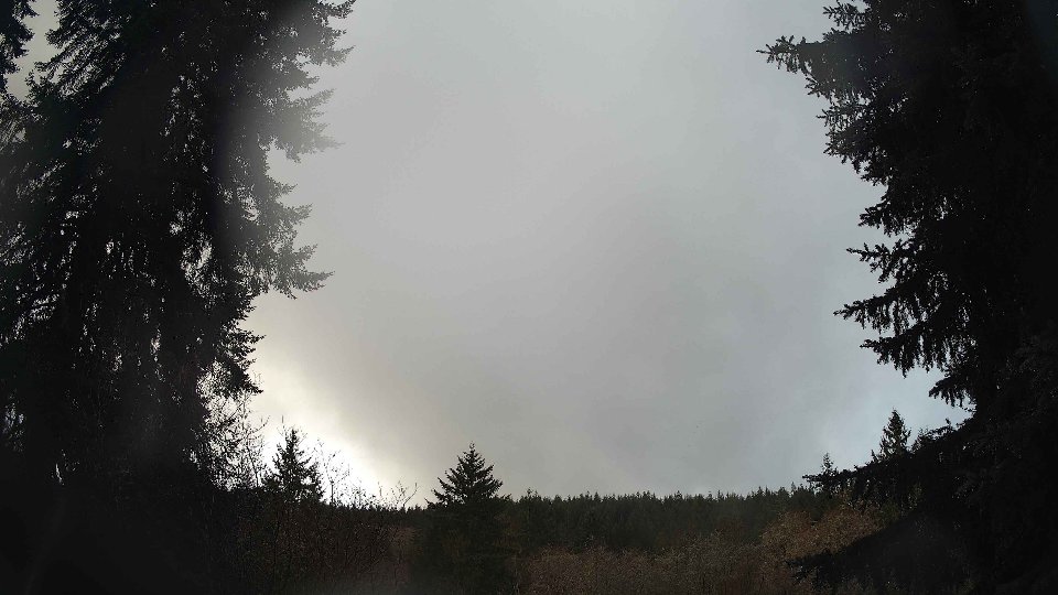 Pacific Northwest skyline timelapse on Jan 4th, 2026 at 9:00 AM