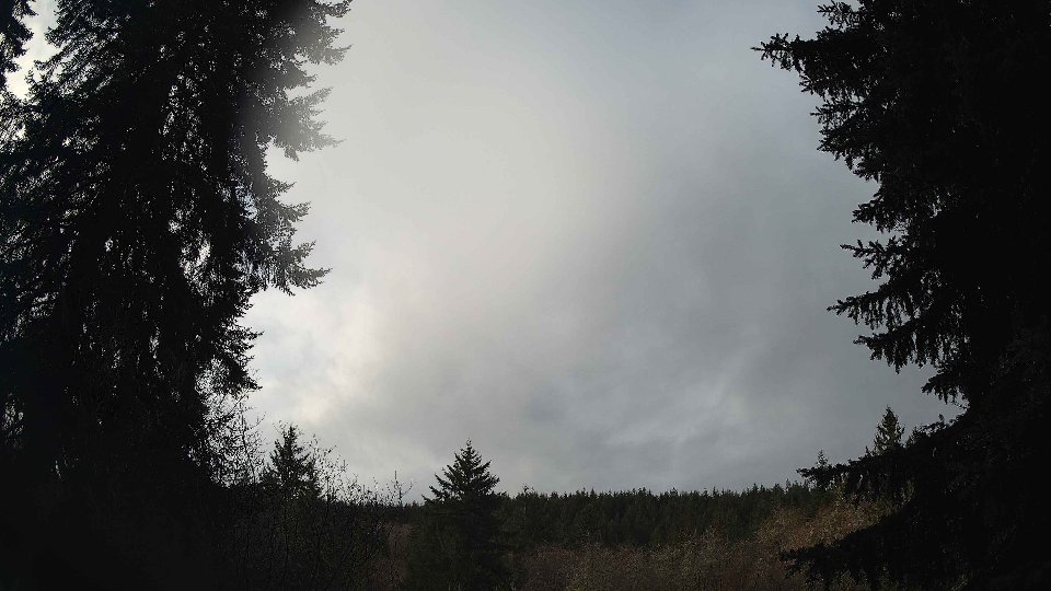 Pacific Northwest skyline timelapse on Jan 4th, 2026 at 10:15 AM