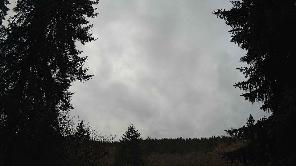 Pacific Northwest skyline timelapse on Jan 4th, 2026 at 12:15 PM