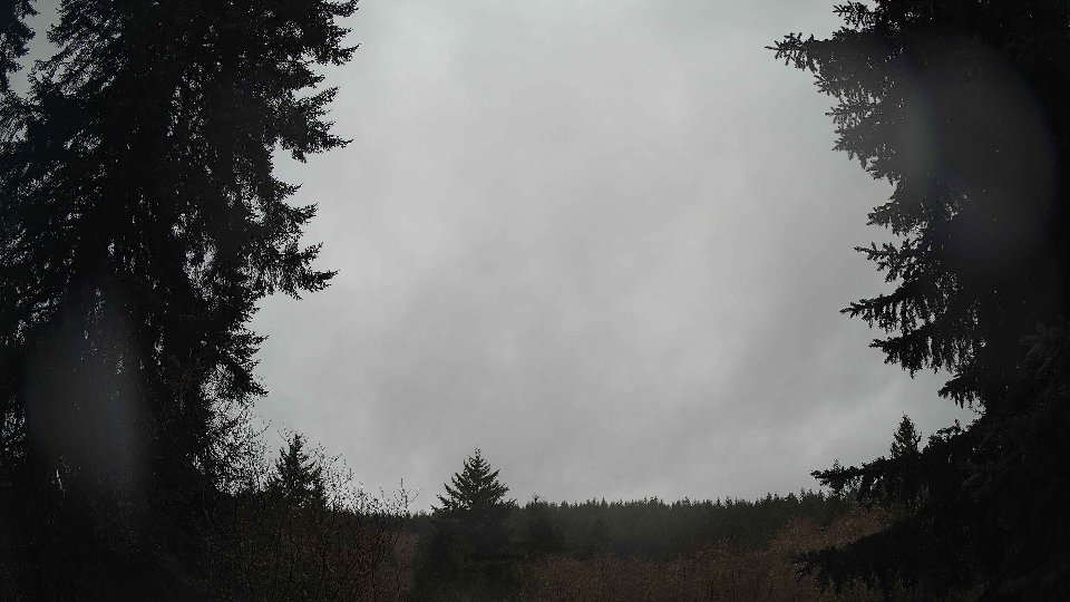Pacific Northwest skyline timelapse on Jan 4th, 2026 at 12:30 PM