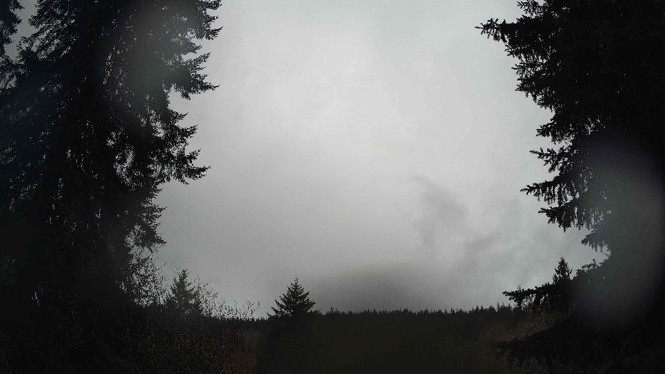 Pacific Northwest skyline timelapse on Jan 4th, 2026 at 3:15 PM