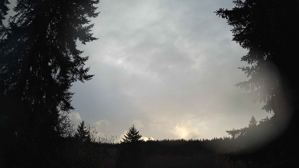 Pacific Northwest skyline timelapse on Jan 4th, 2026 at 3:45 PM