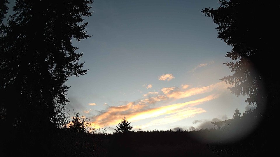 Pacific Northwest skyline timelapse on Jan 4th, 2026 at 4:30 PM