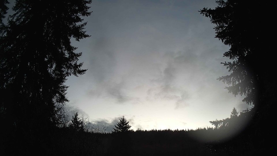 Pacific Northwest skyline timelapse on Jan 4th, 2026 at 4:45 PM